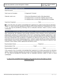 Paid Volunteer Leave Request Form - Statewide - Delaware, Page 2