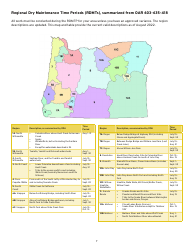 Agricultural Drainage Channel Maintenance Notification Form (&quot;notice&quot;) - Oregon, Page 7