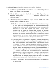 Divorce Settlement Agreement Template - Alabama, Page 14