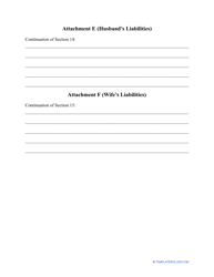 Divorce Settlement Agreement Template - Georgia (United States), Page 17