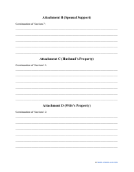 Divorce Settlement Agreement Template - Massachusetts, Page 16