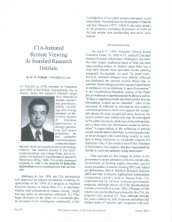Cia-Initiated Remote Viewing at Stanford Research Institute - H. E. Puthoff, Page 2