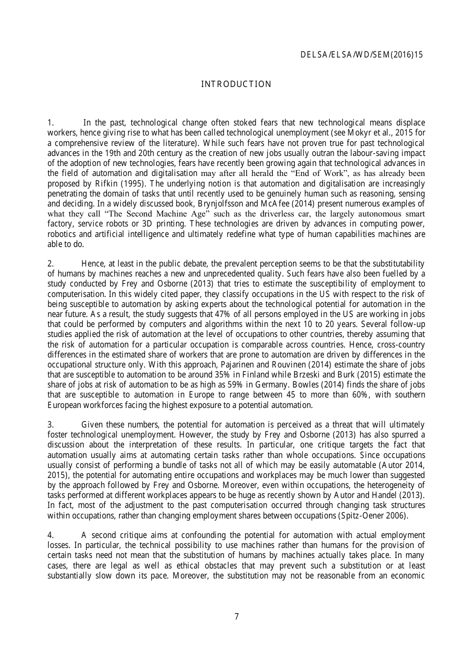 The Risk of Automation for Jobs in Oecd Countries: a Comparative Analysis - Melanie Arntz, Terry Gregory, Ulrich Zierahn, Page 8