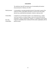Vulnerabilities Equities Policy and Process, Page 12