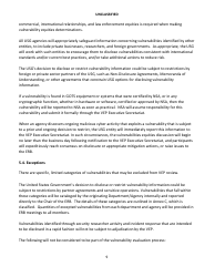 Vulnerabilities Equities Policy and Process, Page 9