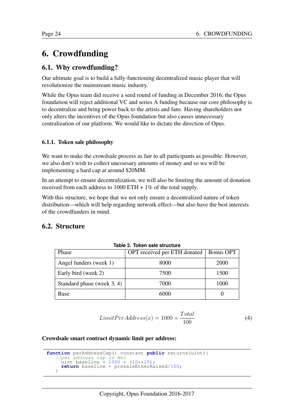 Opus - Decentralized Music Distribution Using Interplanetary File Systems (Ipfs) on the Ethereum Blockchain V0.8.3 - Bokang Jia, Chenhao Xu, Rehan Gotla, Sam Peeters, Reese Abouelnasr, Mateusz Mach, Page 24