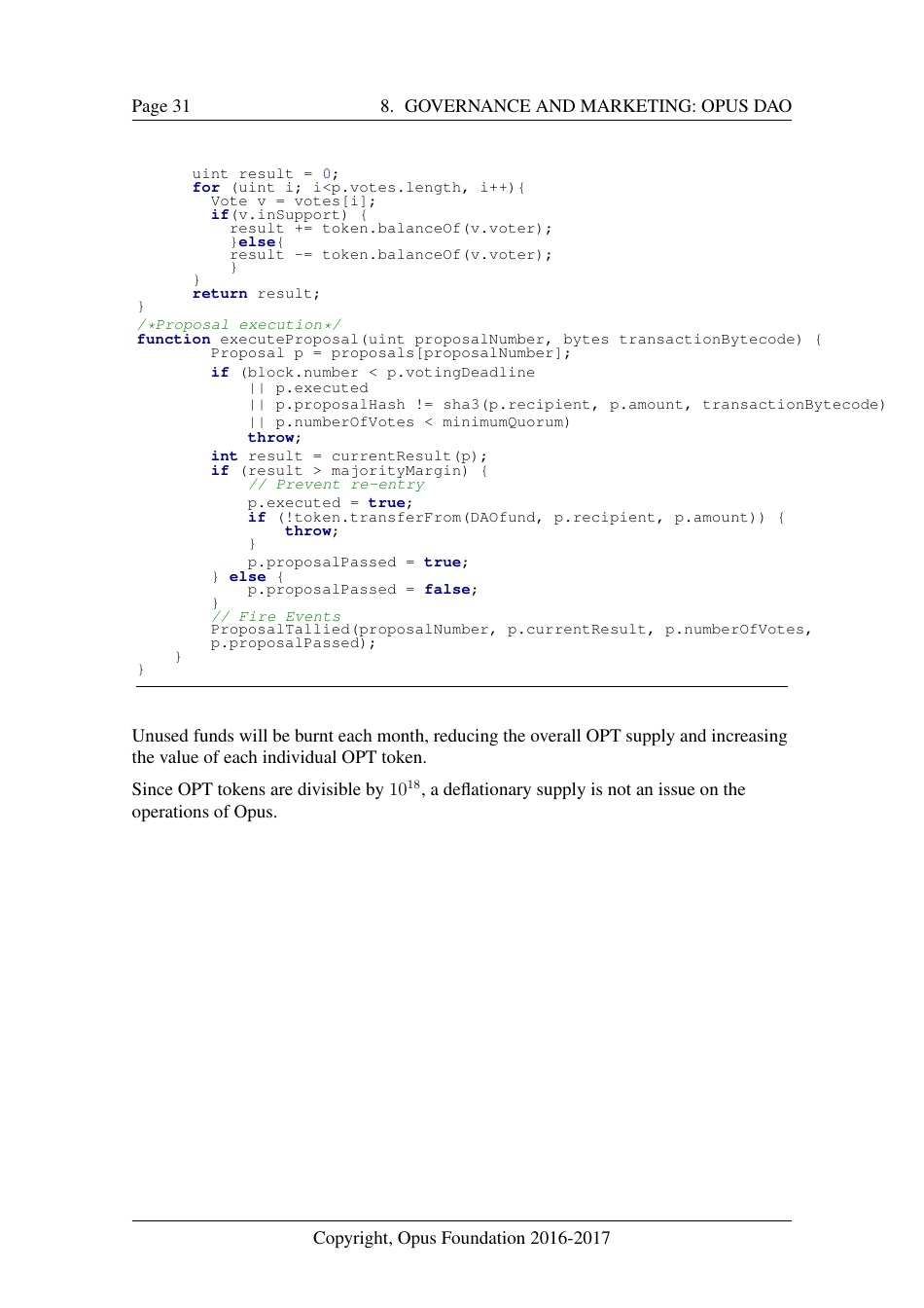 Opus - Decentralized Music Distribution Using Interplanetary File Systems (Ipfs) on the Ethereum Blockchain V0.8.3 - Bokang Jia, Chenhao Xu, Rehan Gotla, Sam Peeters, Reese Abouelnasr, Mateusz Mach, Page 31