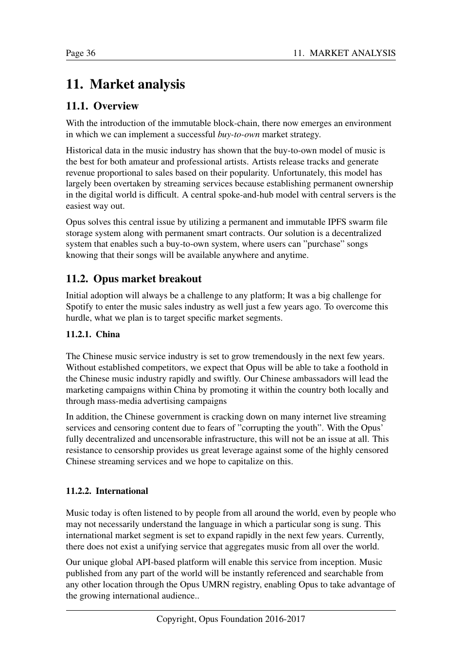 Opus - Decentralized Music Distribution Using Interplanetary File Systems (Ipfs) on the Ethereum Blockchain V0.8.3 - Bokang Jia, Chenhao Xu, Rehan Gotla, Sam Peeters, Reese Abouelnasr, Mateusz Mach, Page 36