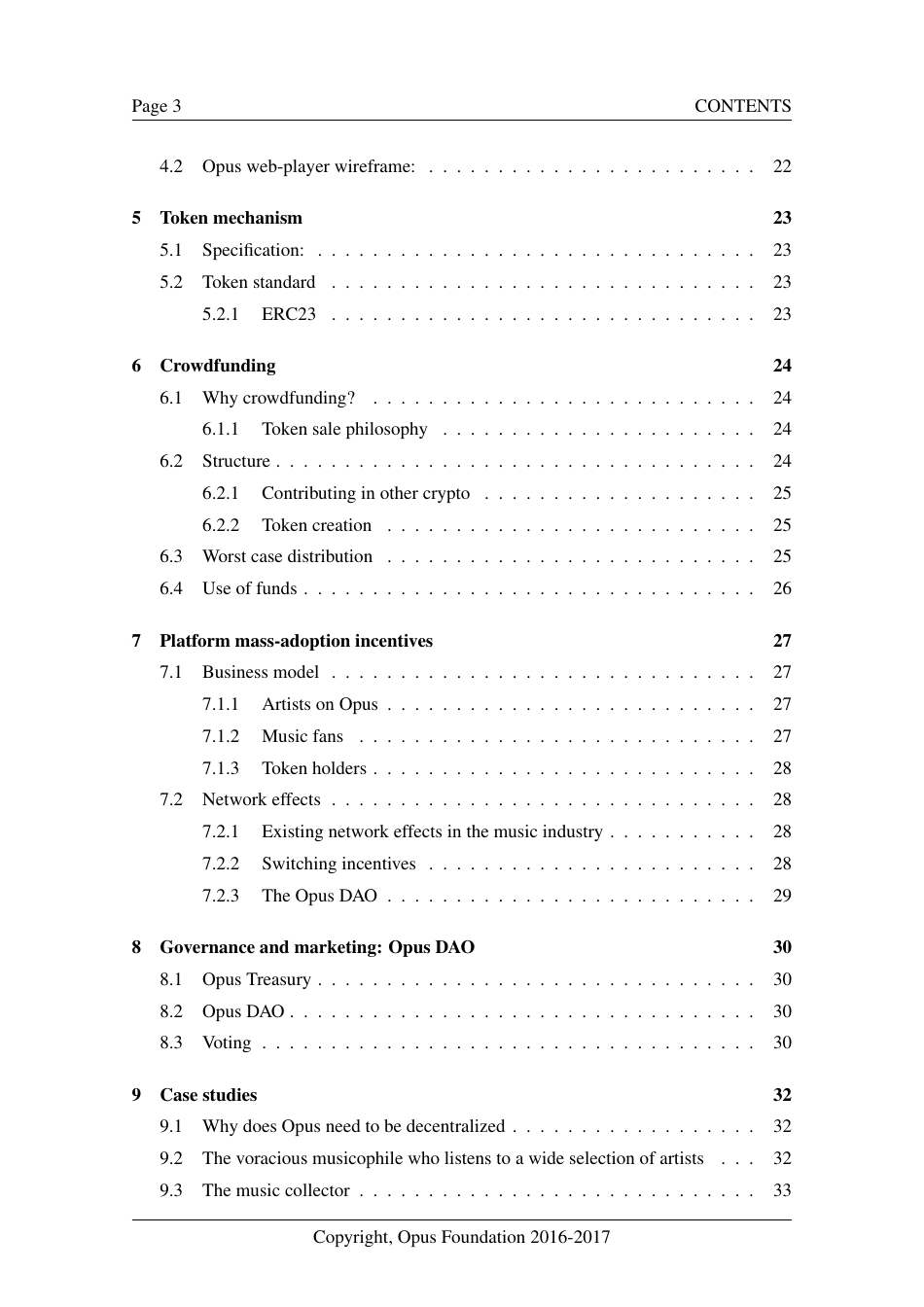 Opus - Decentralized Music Distribution Using Interplanetary File Systems (Ipfs) on the Ethereum Blockchain V0.8.3 - Bokang Jia, Chenhao Xu, Rehan Gotla, Sam Peeters, Reese Abouelnasr, Mateusz Mach, Page 3