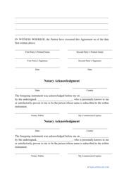 Postnuptial Agreement Template - Arkansas, Page 13