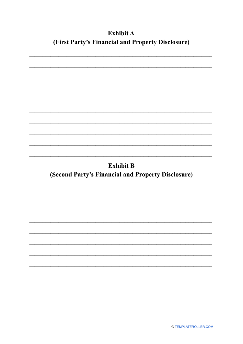 Postnuptial Agreement Template - Washington, Page 14