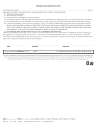 Brokerage Relationship Disclosure Form - Florida Association of Realtors - Florida, Page 3
