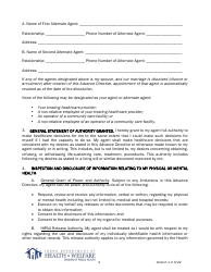 Advance Directive Form - Idaho, Page 3