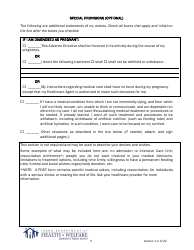 Advance Directive Form - Idaho, Page 6