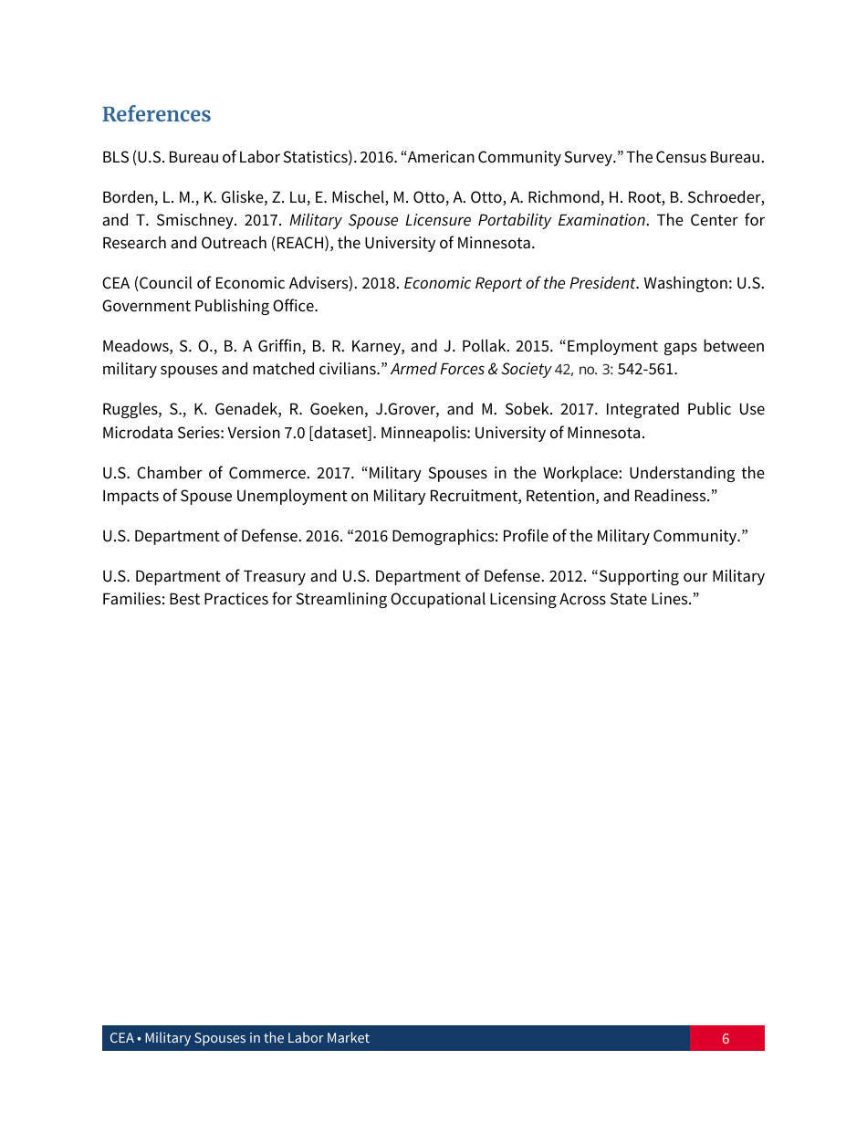 Military Spouses in the Labor Market, Page 7