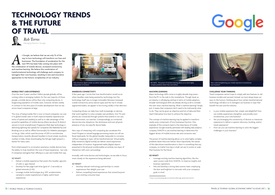 Travel  Tourism Global Economic Impact  Issues, Page 10