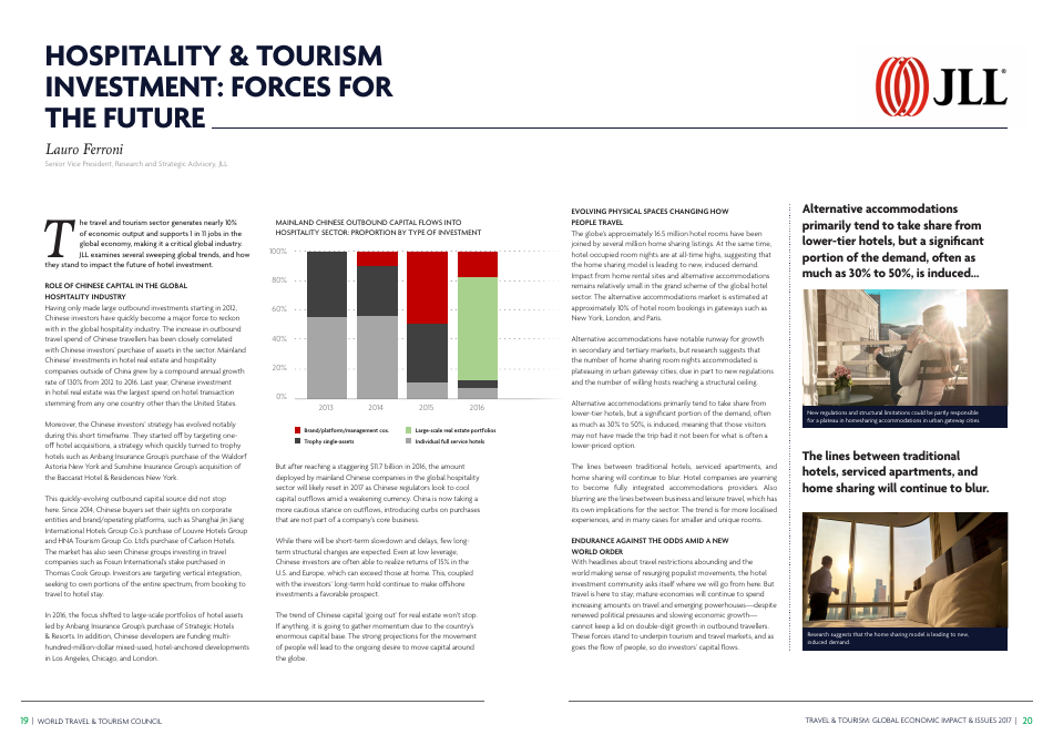 Travel  Tourism Global Economic Impact  Issues, Page 12
