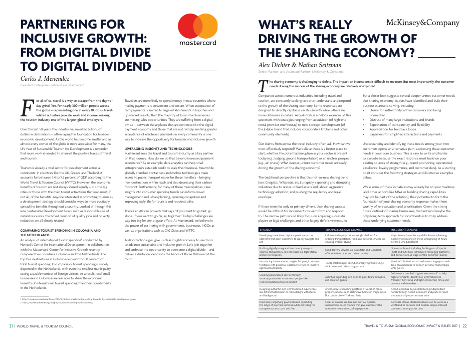 Travel  Tourism Global Economic Impact  Issues, Page 13