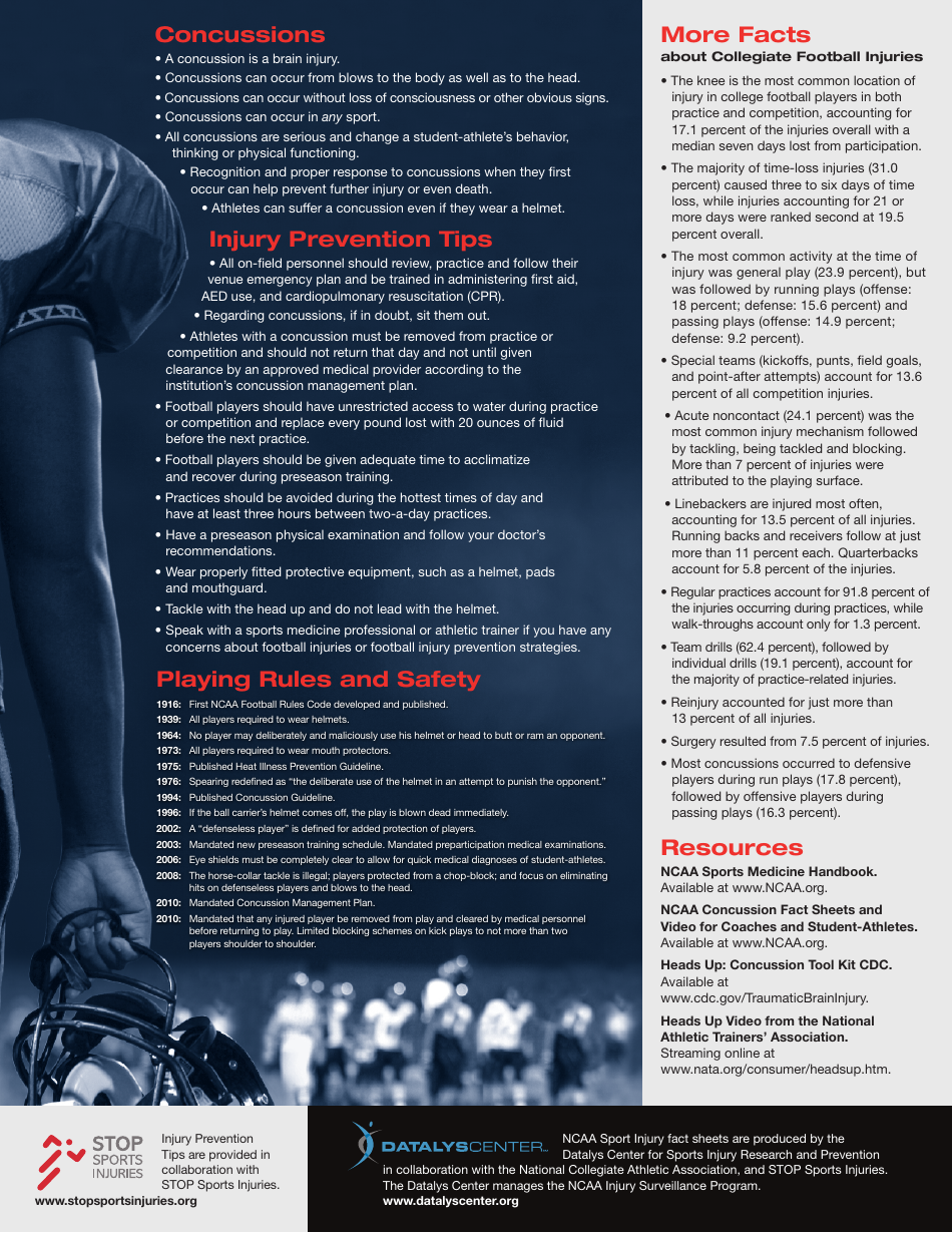 Football Injuries: Data From the 2004 / 05-2008 / 09 Seasons, Page 2