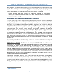 Strategy for American Leadership in Advanced Manufacturing, Page 16