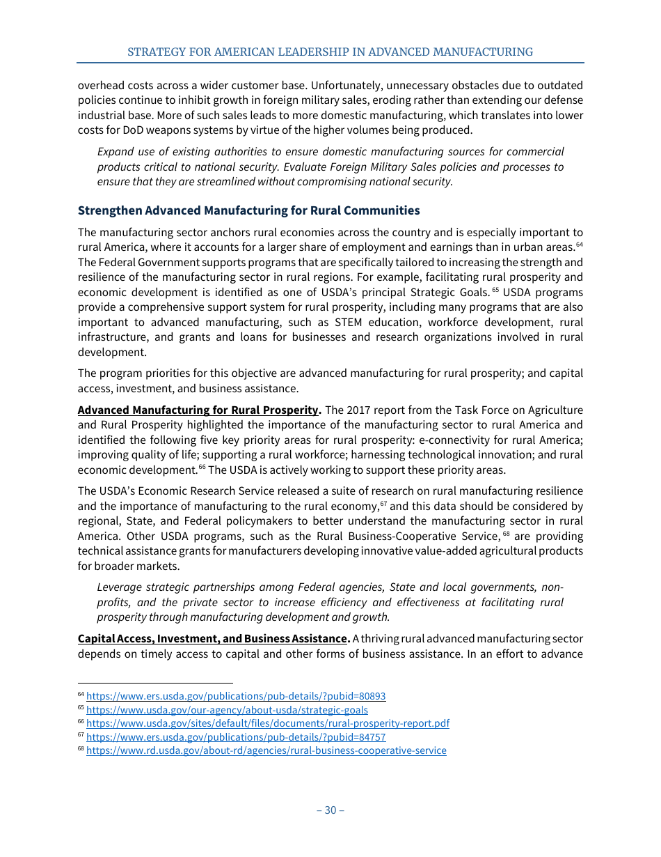 Strategy for American Leadership in Advanced Manufacturing, Page 35