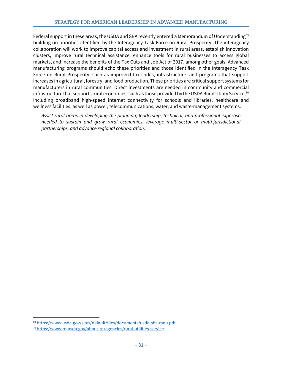 Strategy for American Leadership in Advanced Manufacturing, Page 36
