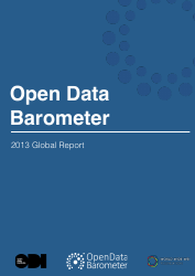 Document preview: Open Data Barometer Global Report, 2013