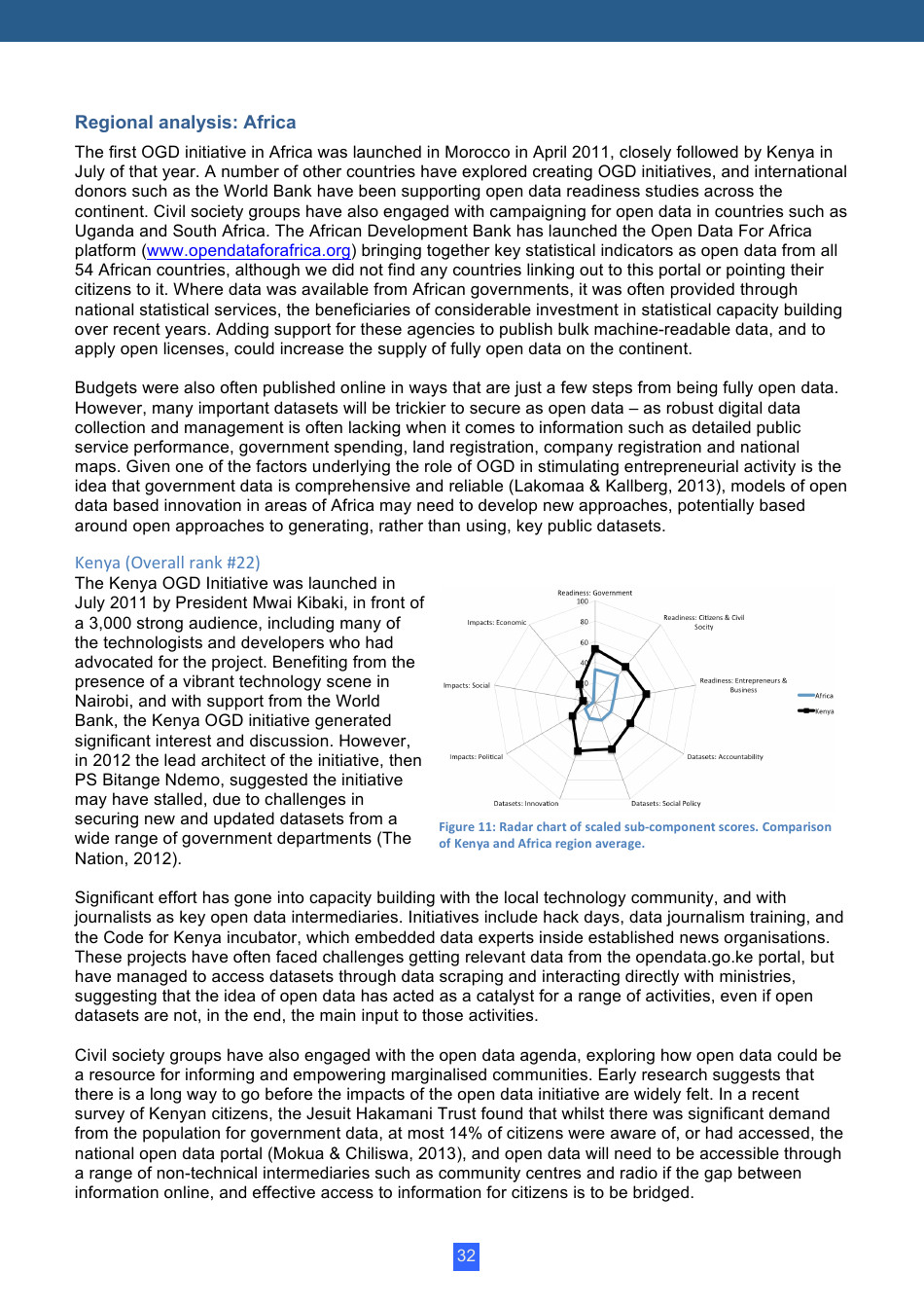 Open Data Barometer Global Report, Page 32