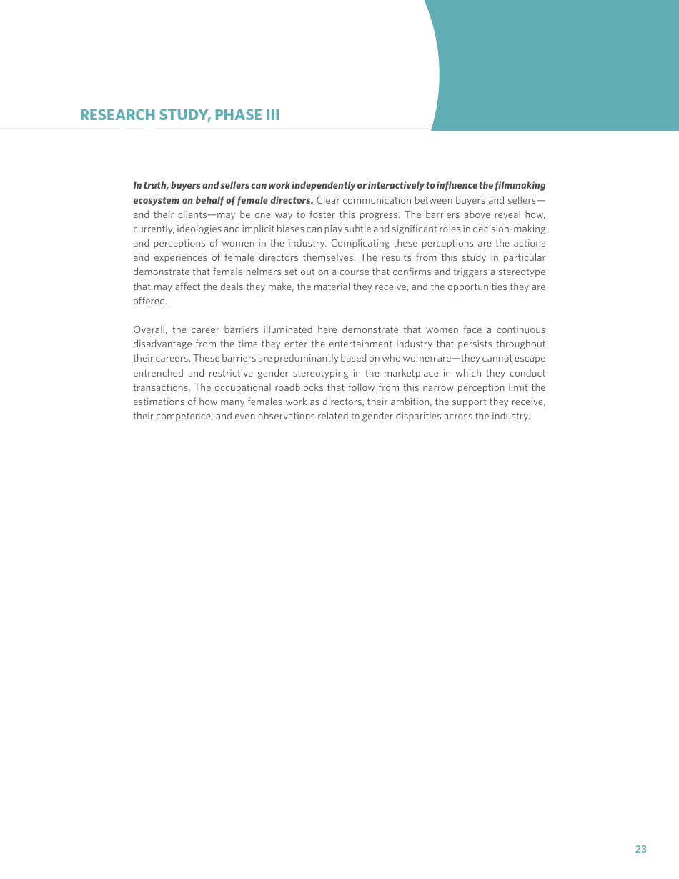 Exploring the Careers of Female Directors: Phase Iii - Dr. Stacy L. Smith, Dr. Katherine Pieper, Marc Choueiti With Assistance From Ariana Case and Kathleen Walsh, Page 25