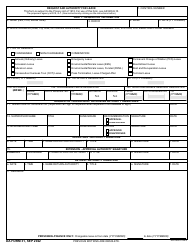 Document preview: DA Form 31 Request and Authority for Leave
