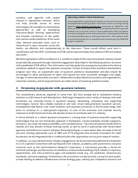 National Strategic Overview for Quantum Information Science, Page 12