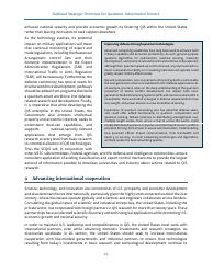 National Strategic Overview for Quantum Information Science, Page 16