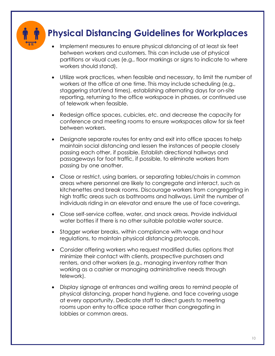 Covid-19 Industry Guidance: Real Estate Transactions - California, Page 10