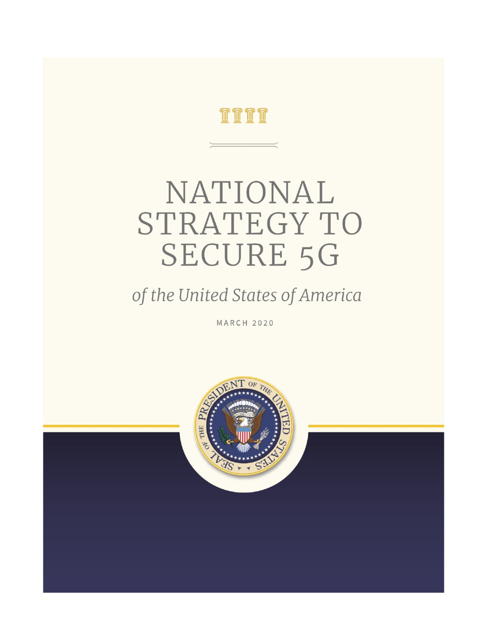 National Strategy to Secure 5g of the United States of America, Page 1