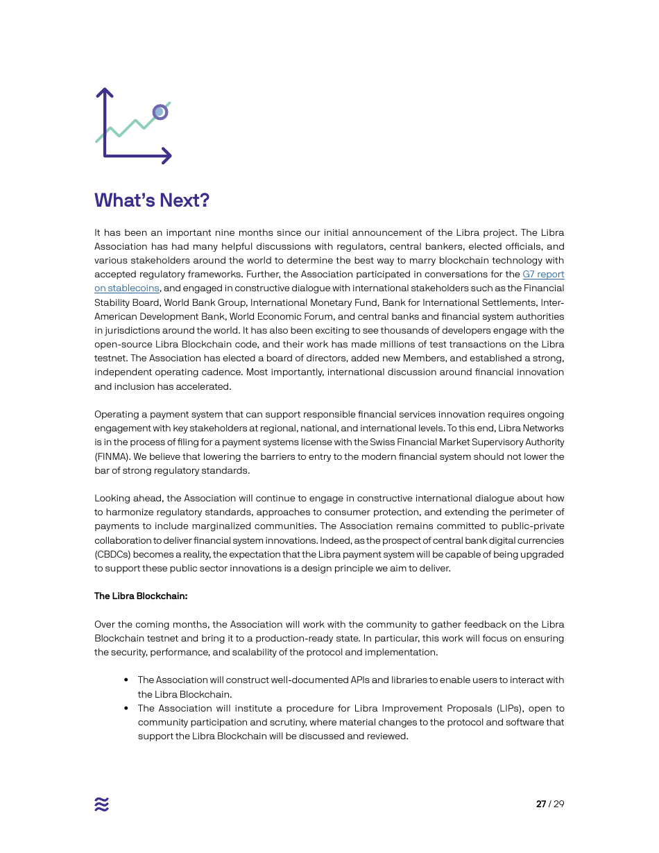 Cover Letter - White Paper From the Libra Association Members, Page 27