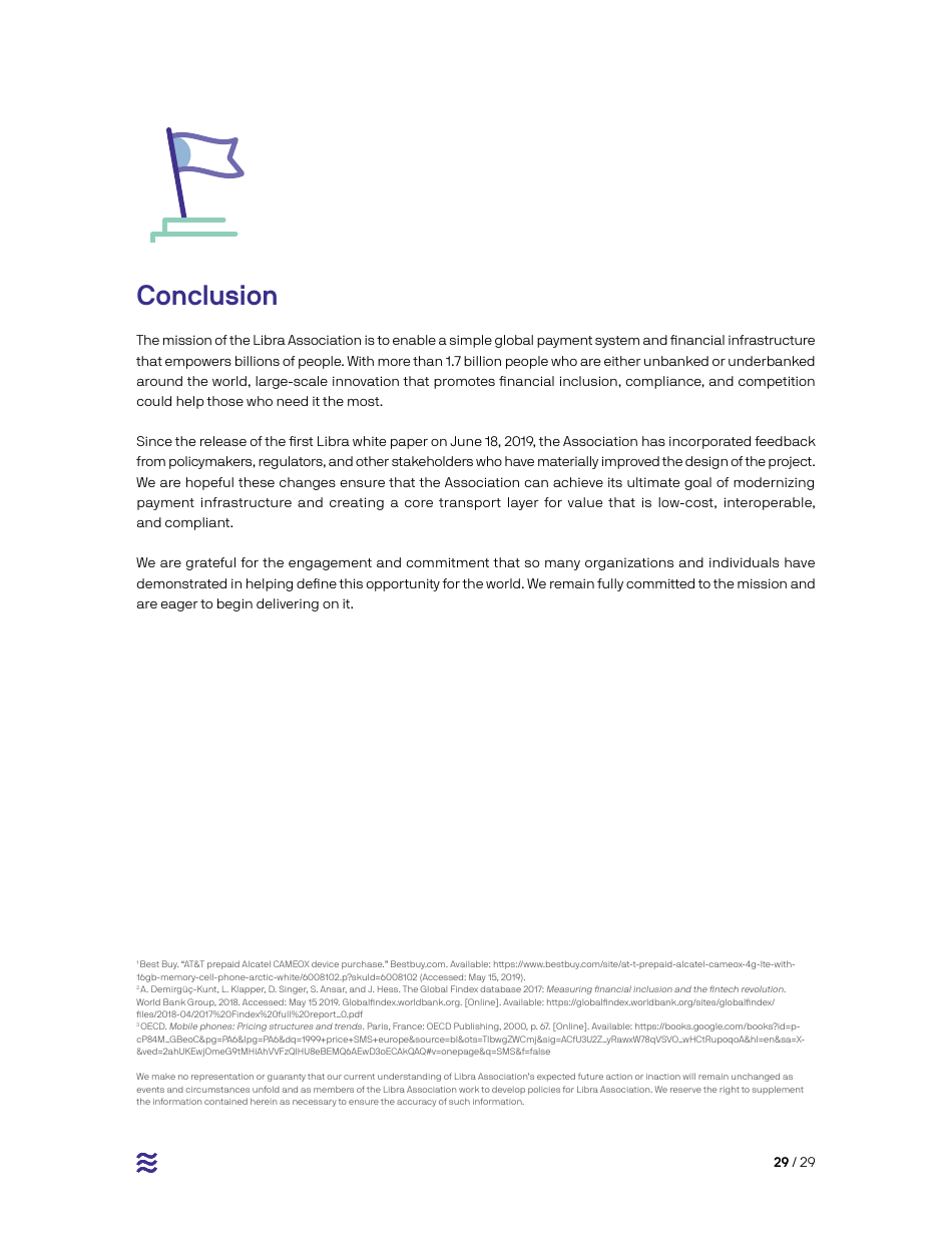 Cover Letter - White Paper From the Libra Association Members, Page 29