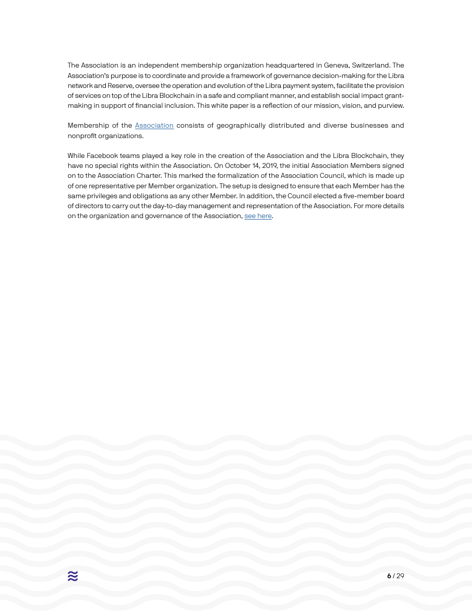 Cover Letter - White Paper From the Libra Association Members, Page 6