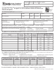 Formulario DHS0852 Informe De Cambio Provisorio Para El Programa De Asistencia De Nutricion Suplementaria (Snap) - Oregon (Spanish), Page 3
