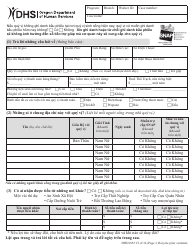 Form DHS0852 Interim Change Report for Supplemental Nutrition Assistance Program (Snap) - Oregon (Vietnamese), Page 3
