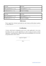 Boyfriend Application Form, Page 4