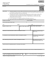 Document preview: Form PC-900 Petition for Change of Name (Minor) - Connecticut