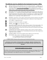 Form C Name Change of Minor by Both Parents or Legal Guardian - Hawaii, Page 5