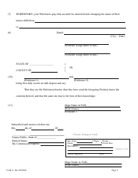 Form C Name Change of Minor by Both Parents or Legal Guardian - Hawaii, Page 8