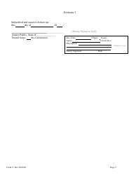 Form C Name Change of Minor by Both Parents or Legal Guardian - Hawaii, Page 9