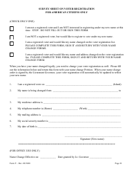 Form F Name Change of Parent and Minor Children With the Notarized Consent of the Other Parent - Hawaii, Page 21