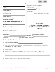 Form CN10551 Name Change Form - Adult - New Jersey, Page 11