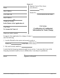 Form CN10551 Name Change Form - Adult - New Jersey, Page 13