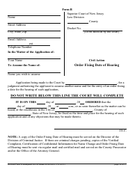 Form CN10551 Name Change Form - Adult - New Jersey, Page 14