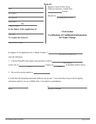 Form CN10552 Name Change Form - Family - New Jersey, Page 11