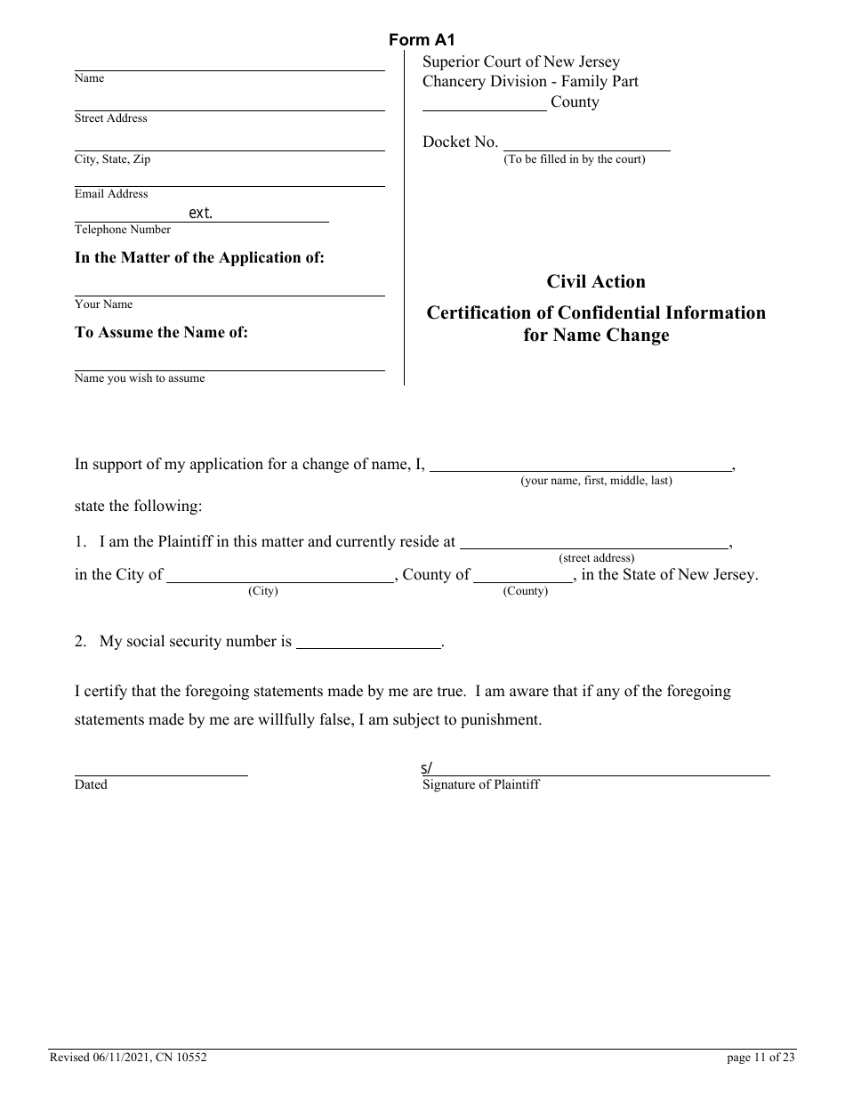 Form CN10552 - Fill Out, Sign Online and Download Printable PDF, New ...